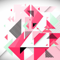Abstract geometry background