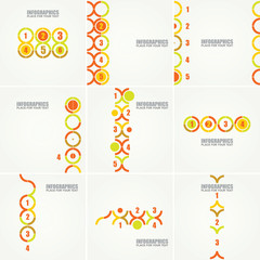 Abstract vector layout design