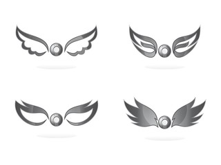 Naklejka premium wing art