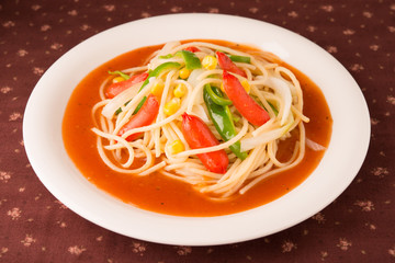 あんかけスパゲティ