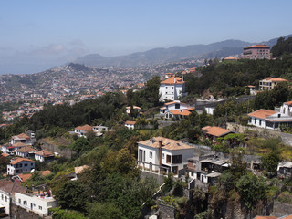 Fototapeta na wymiar Madery, Funchal, Monte