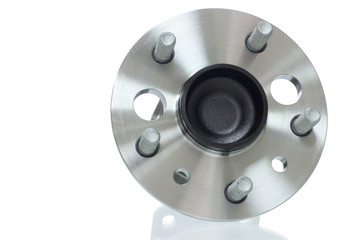 automotive hub bearing on a white background