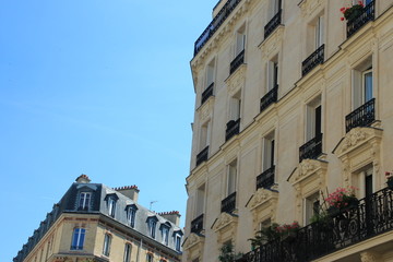 Fototapeta na wymiar Immeubles à Paris