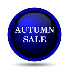 Autumn sale icon