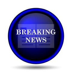 Breaking news icon