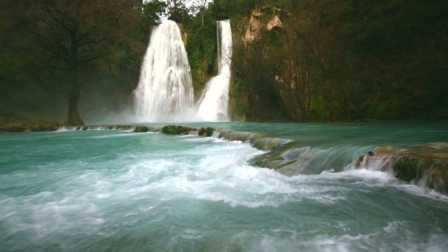Minas Viejas waterfalls. Huasteca San Luis Potosí. Mexico.