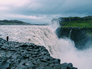 Detifoss waterfall, north Iceland