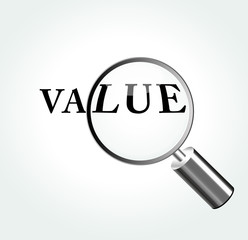 Vector value concept illustration