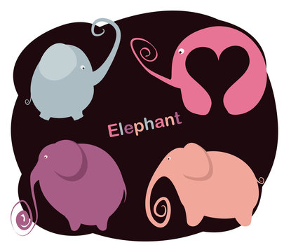 set elephants