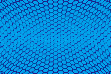 背景素材壁紙 六角 ブロック タイル 金属 エンボス加工 Wall Mural Tomo00