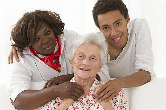 Famille: tendresse et bonheur