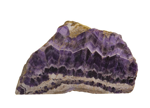 Polished amethyst from South Africa. 20cm across.