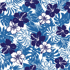 ハイビスカスのパターン