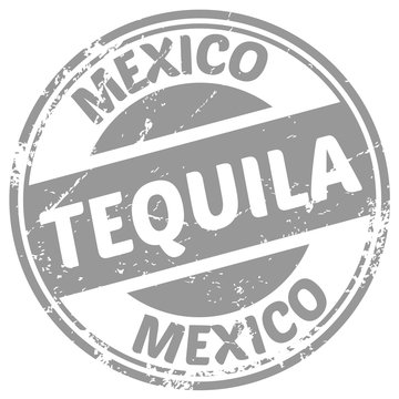 tequila rubber stamp