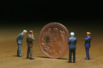 10円と会議
