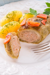 baked cabbage rolls