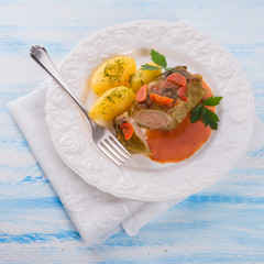 baked cabbage rolls