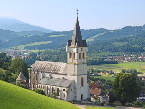 Leonhardikirche in St. Leonhard / Unterk&auml;rnten /&Ouml;sterreich
