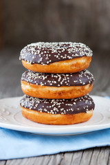 Chocolate donuts