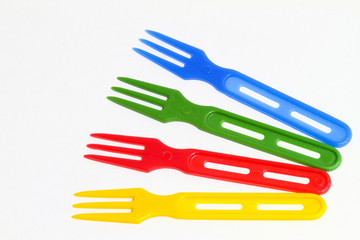 Plastikgabeln