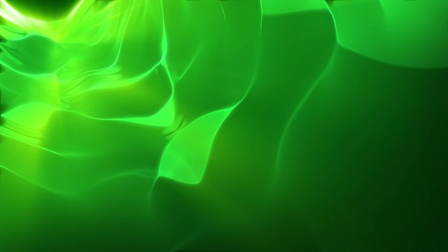 Green flow background