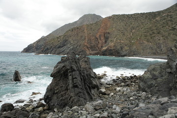 Fototapeta na wymiar Playa Vallehermoso