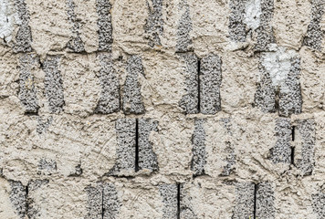 pattern of old historic brick wal