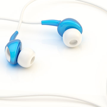 Pair of in-ear headphones