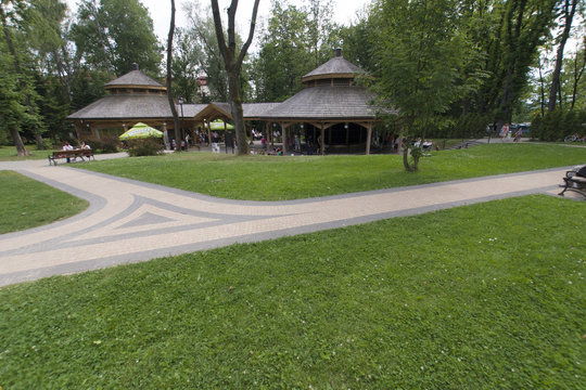 Tężnia solankowa, Rabka