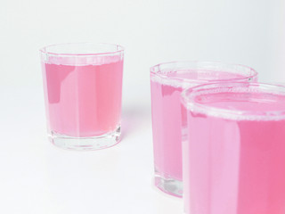 Pink grapefruit saft