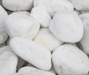 Fototapeta na wymiar white pebbles