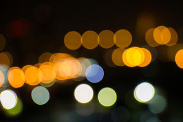 Abstract circular bokeh background