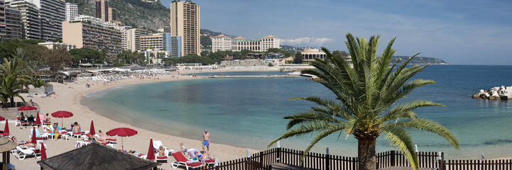 Larvotto beach, Montecarlo