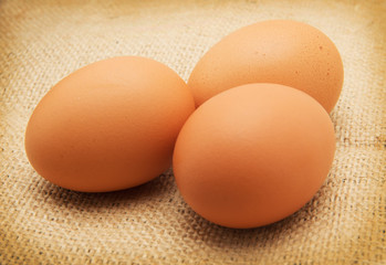 brown eggs