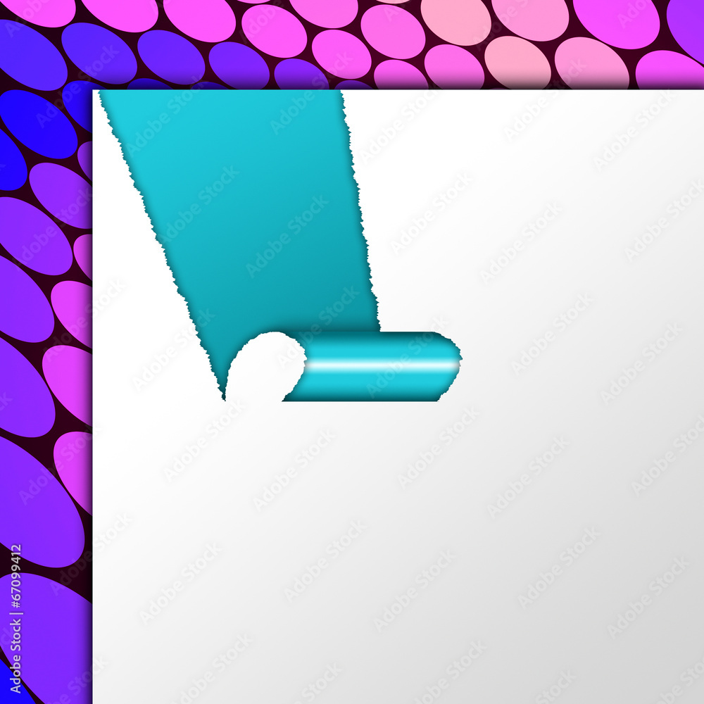 Poster paper copyspace indicates send message and messages