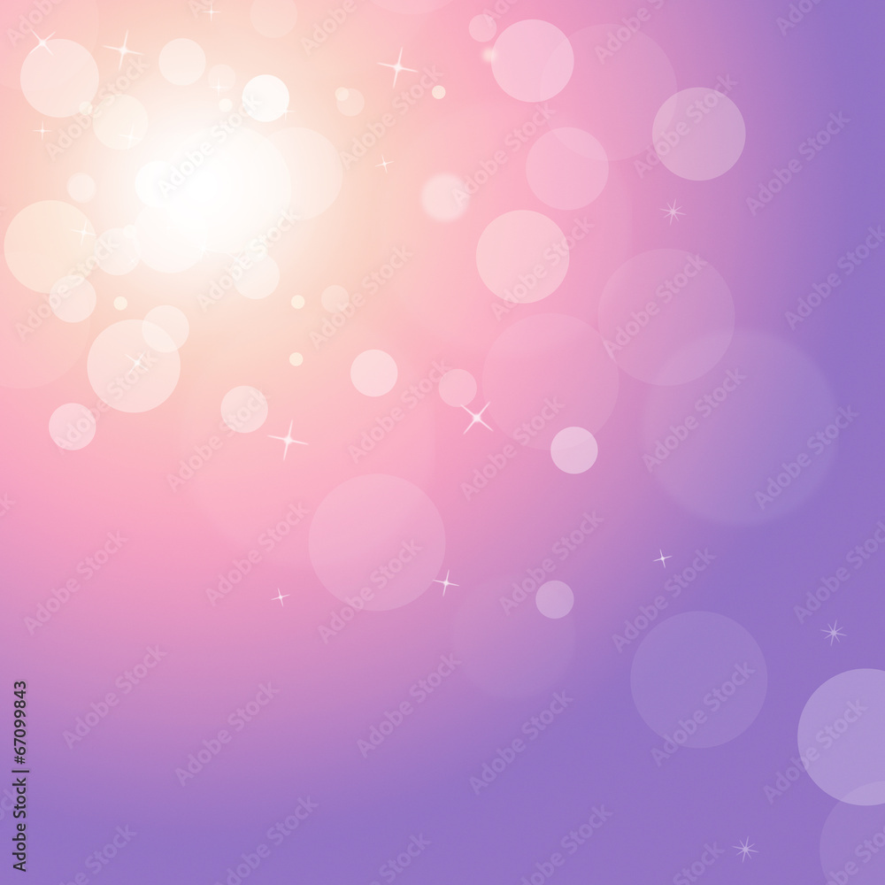 Poster bokeh background shows blank space and backgrounds