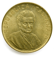 200 Lire Maria Montessori 1980 Lira Italia ماريا مونتيسوري
