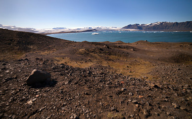 Iceberg Lagoon, Jokulsarlon lake, Iceland