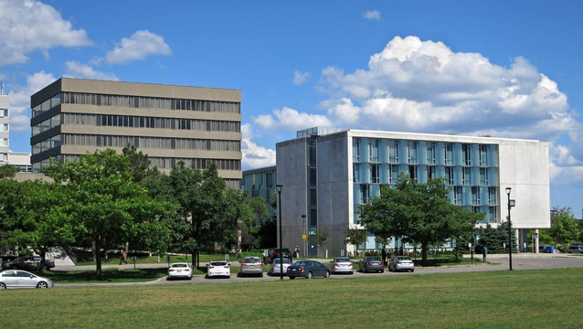 suburban office buildings