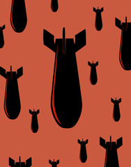 bombs on red
