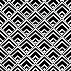 Seamless geometric background, simple black and white stripes ve