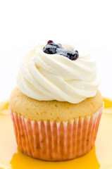 Cupcakes isolated on white background
