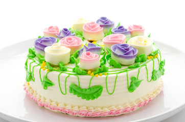 Flower cakes