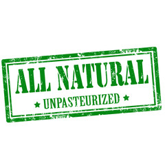 All Natural-stamp