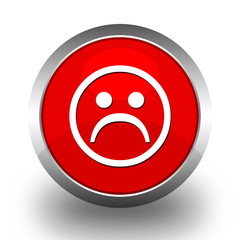 BOUTONS ICONES COLLECTION ROUGE