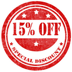 Special Discount-stamp