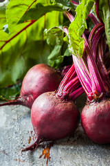 fresh beetroot