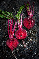 Carrot and beetroot - obrazy, fototapety, plakaty