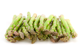 ripe green asparagus