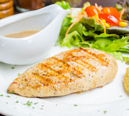 Grilled chicken breast